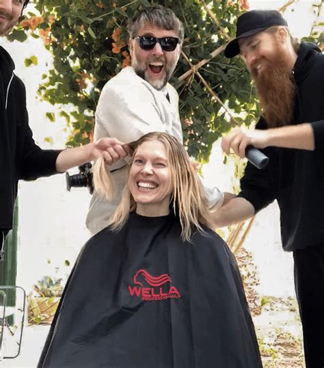 iselin steiro cuts her hair for the cover of vogue paris vogue france
