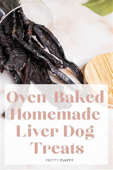 Oven Baked Homemade Liver Dog Treats Recipe Pretty Fluffy