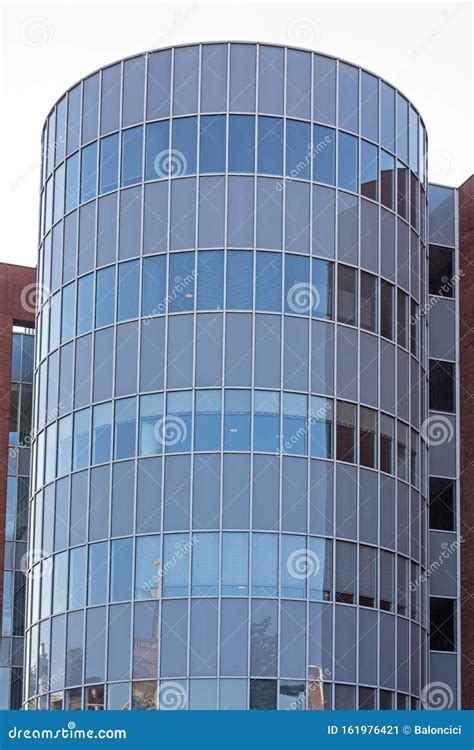 Curved Glass Building Stock Image Image Of Exterior 161976421