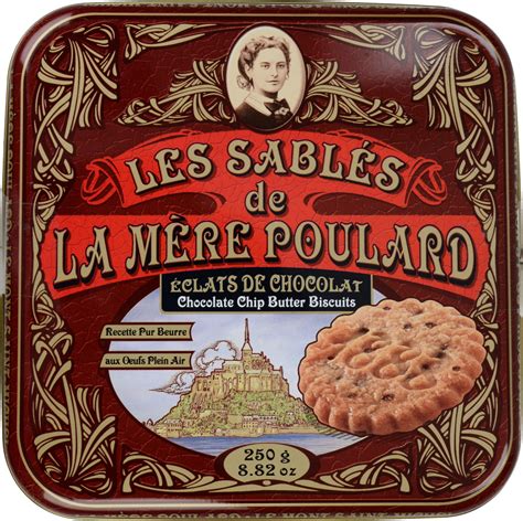 La Mere Poulard Μπισκότα Eclats De Chocolat Βουτύρου με Κομματάκια Chocolate 250gr Skroutzgr