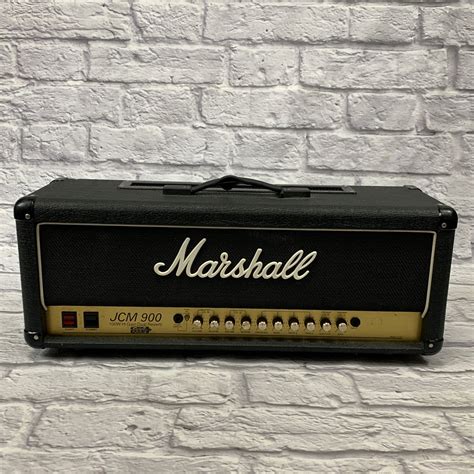 Marshall Jcm 900 100w Hi Gain Dual Reverb Guitar Amp Head W Slip Cove