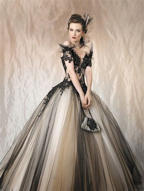 25 Glamorous Black Wedding Dresses Luxury Pictures