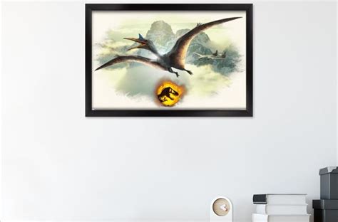 Jurassic World Dominion Quetzalcoatlus Focal Poster Jurassic World Poster Prints Gallery Wall