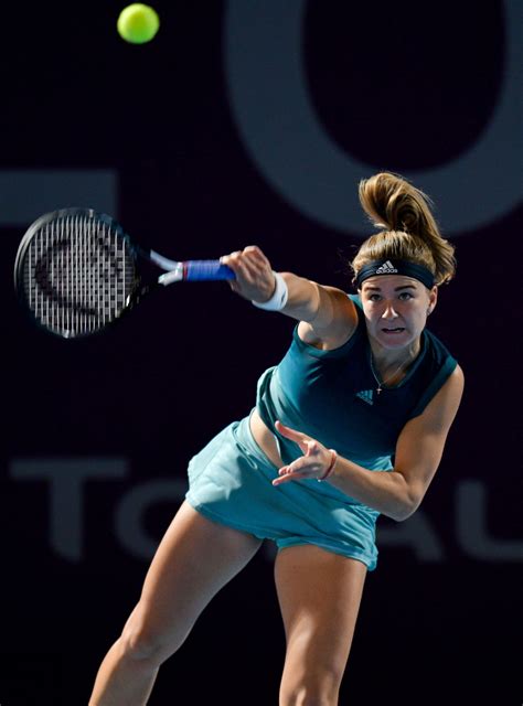 Abu dhabi wta women's tennis open. Karolina Muchova - 2019 WTA Qatar Open in Doha 02/12/2019