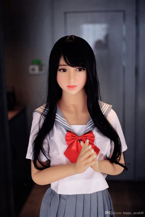 inflatable semi solid silicone doll japanese love doll men sex products from happy sexdoll 160