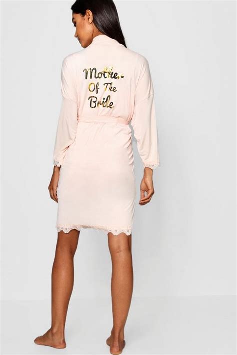 mother of the bride robe boohoo