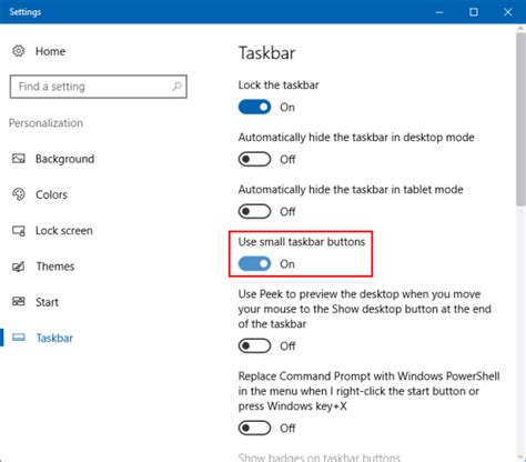 How To Change Windows 11 Taskbar And Icon Size Reduce Desktop 10 The