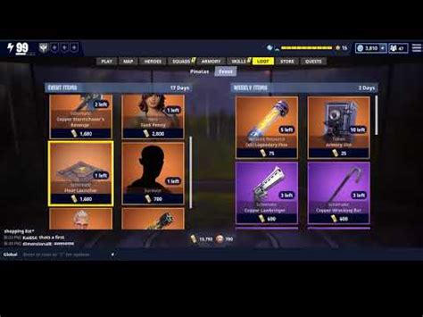 Fortnite item shop right now on september 2nd, 2019. Fortnite; Updated Event Store 1/25/2018 - YouTube