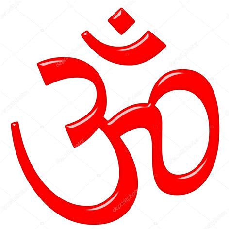 3d Hinduism Symbol Aum — Stock Photo © Georgios 3385482