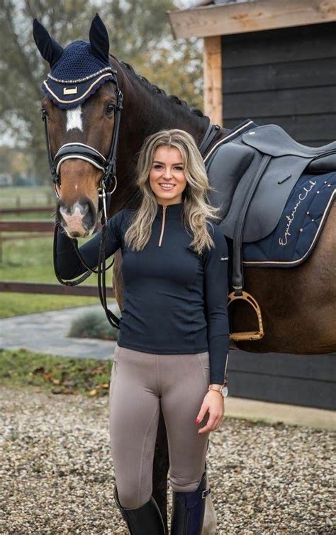 Equestrian Exquisite Riding Outfit Girls In Leggings Equestrian Outfits