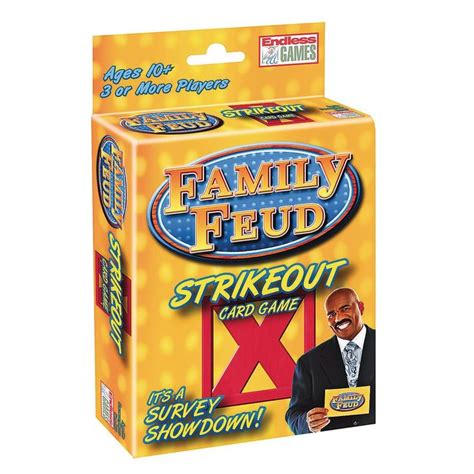 Maybe you would like to learn more about one of these? Buy Family Feud Strike Out Card Game at S&S Worldwide | Family feud, Card games, Family games