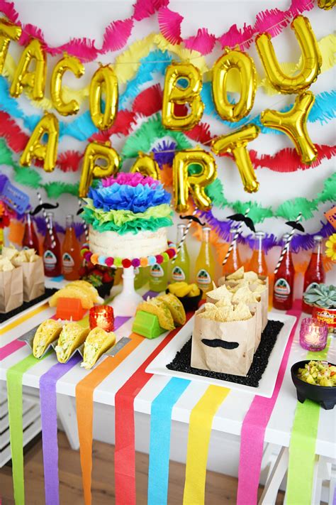 Taco Bout A Party Fiesta Party Ideas Pink Peppermint Design