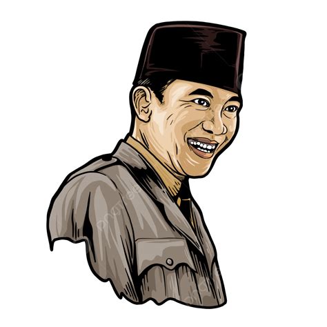 Ir Soekarno 印度尼西亞英雄矢量圖 蘇加諾 印度尼西亞英雄 潘查希拉素材圖案，psd和png圖片免費下載