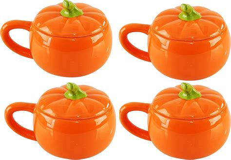 Home X Ceramic Pumpkin Soup Bowl Seasonal Serving Dish