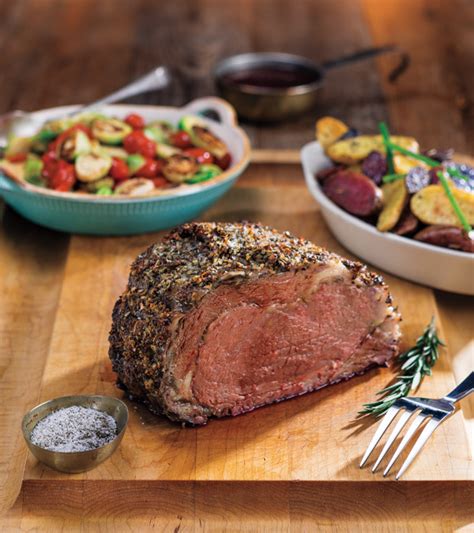 Also known as prime rib, it's the tastiest, juiciest and most tender cut of beef. Mustard-Herb Rubbed Prime Rib Roast with Wine Jus