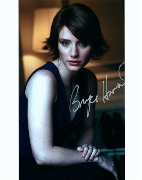 Bryce Dallas Howard Signed 8x10 Photo Autographed Pictu