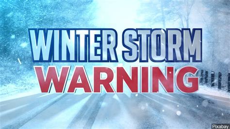 Winter Storm Warning Coming Up For Jefferson Lewis Counties