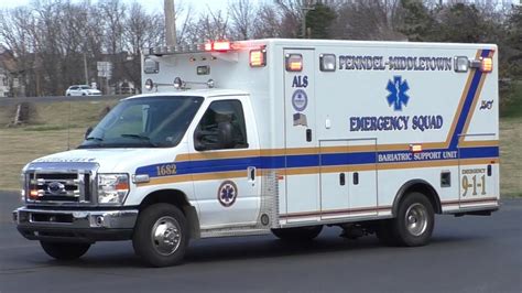 Penndel Middletown Emergency Squad Bsu 168 Responding Youtube
