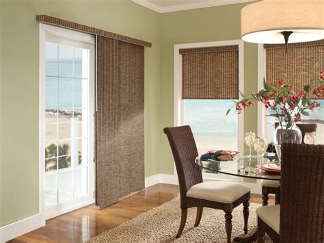 Sliding Glass Door Window Treatments At Home Depot Home