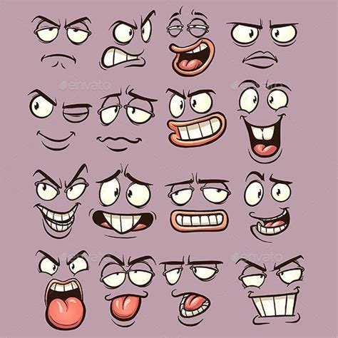 Faces Drawing Techniques Ideas Cartoon Faces Cartoon Faces