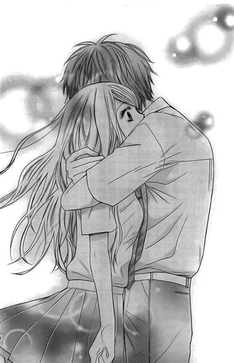 Sweet Manga Hug Parejas De Anime Tristes Manga Amor Parejas De Anime