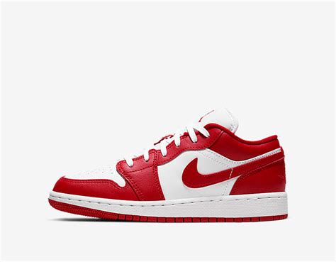 Air Jordan 1 Low Gs Gym Red Sneakerb0b Releases