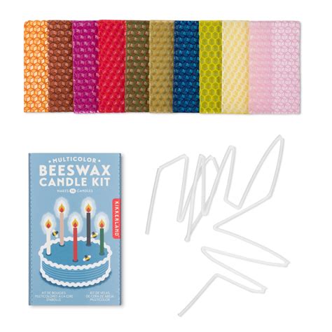 Multicolor Beeswax Candle Kit — Kikkerland Design Inc