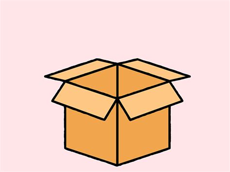 Shipping Box By Julia Hrozian On Dribbble Motion Design Cartoon