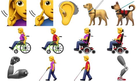 Apple Suggests New Emojis Represent People With Disabilities Fib