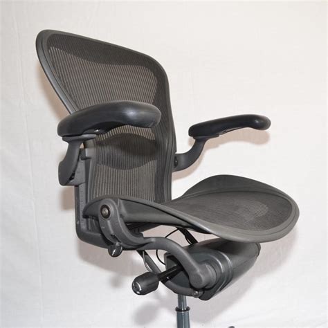 The herman miller aeron comes in two main varieties. Herman Miller Aeron Size C Task Chair - Lumbar