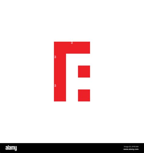 letter r f and e point geometric symbol simple logo vector stock vector image and art alamy