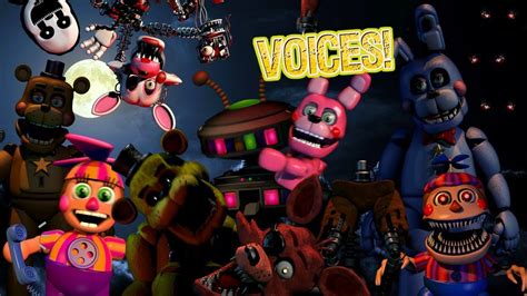 Fnaf Ultimate Custom Night Voices And Sound Effects