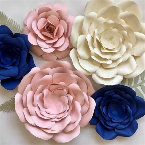 Diy Giant Paper Flowers With Stem Best Flower Site