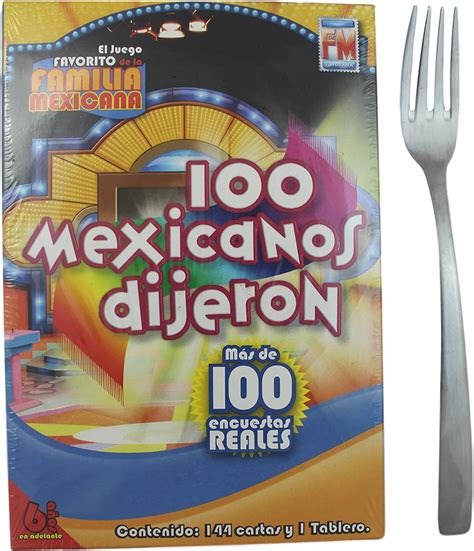 100 Mexicanos Dijeron Juego De Mesa Tamaño Pequeño Edición Español Mx