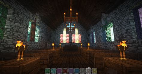 Minecraft Medieval Churches
