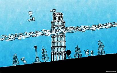 Wallpapers Vladstudio Leaning Tower Pisa Desktop Macbook