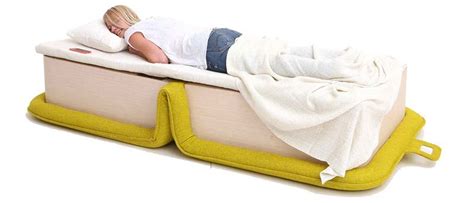 Designer Elena Sidorovas Flop Armchair Opens Like A Book Into A Twin Bed 6sqft