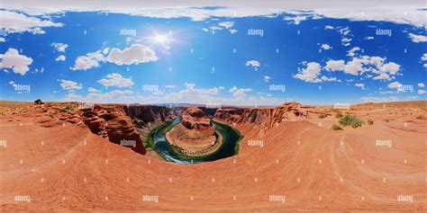 360° View Of Horseshoe Bend In Colorado River Alamy