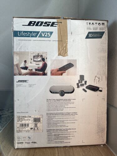 Bose Lifestyle V25 Home Theater System Ebay