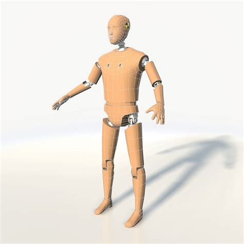 Crash Test Dummy 3D Model 19 3ds Blend Dae Fbx Max Obj