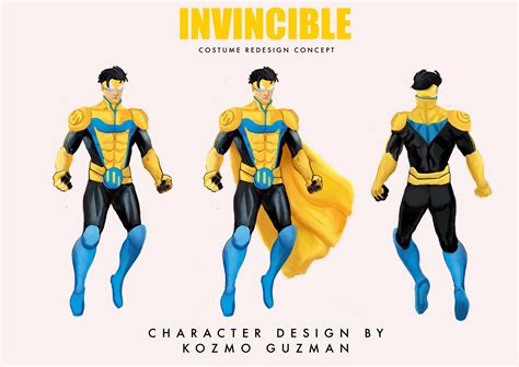 Artstation Invincible Costume Redesign