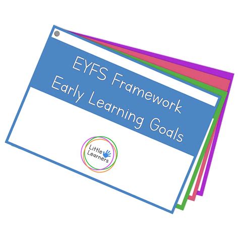 Eyfs Framework Early Learning Goals Cards Little Learners