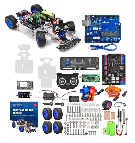 Buy Osoyoo Robot Rc Smart Car Diy Kit To Build For Adults Teens With
