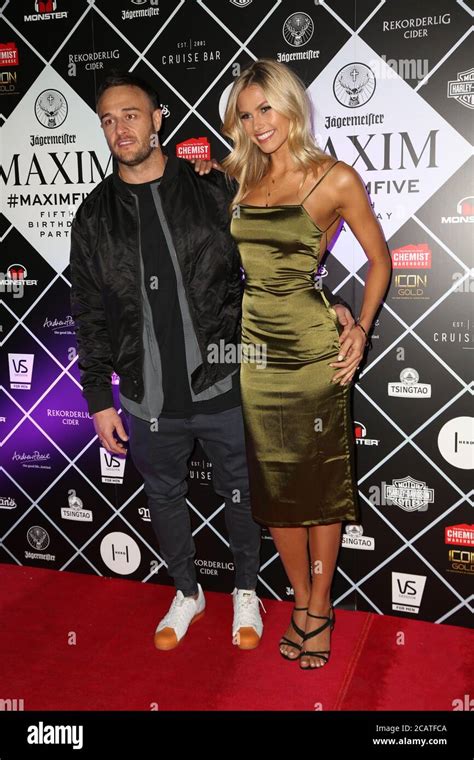 Natalie Roser Arrives On The Red Carpet For The Maxim Magazine Fifth