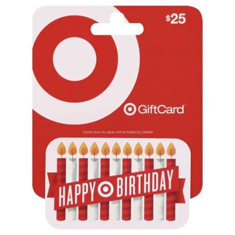 Target Happy Birthday 25 T Card 1 Ct Ralphs