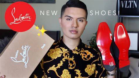 New Red Bottoms Mens Louboutin Unboxing Youtube