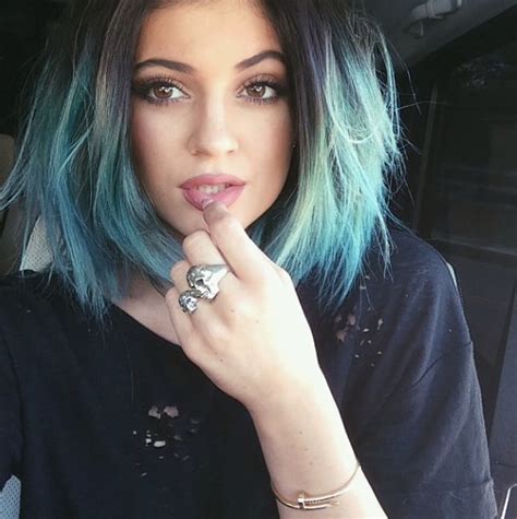 Kylie Jenner Celebrities With Rainbow Hair Popsugar Beauty Photo 53