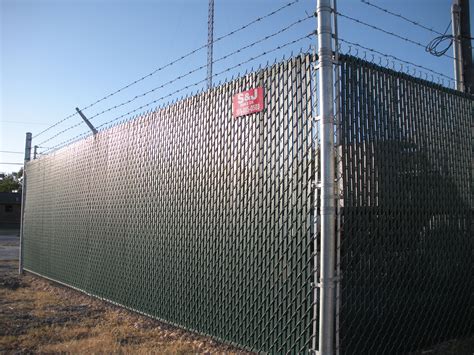 6' x 25' privacy fence screen in black for chain link fence with brass grommet windscreen outdoor backyard mesh fencing cover netting 150gsm fabric with zip ties. Corpus Christi and Gulf Coast Chain Link/Security Fence ...