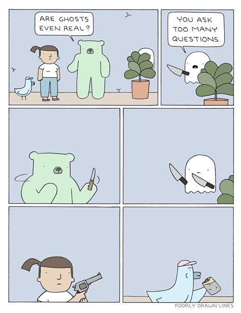 Poorly Drawn Lines On Twitter Ghosts