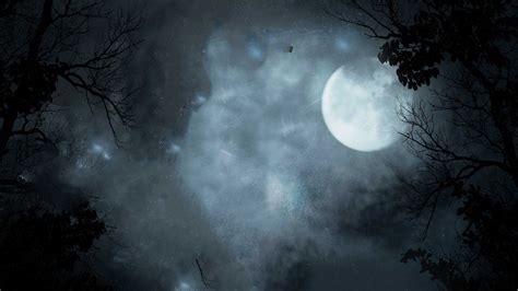 Dark Night Moon Wallpapers Top Free Dark Night Moon Backgrounds
